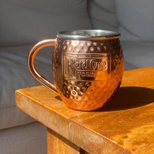 New Ketel One Vodka Hammered Copper Mug Moscow Mule Drinkware Barware